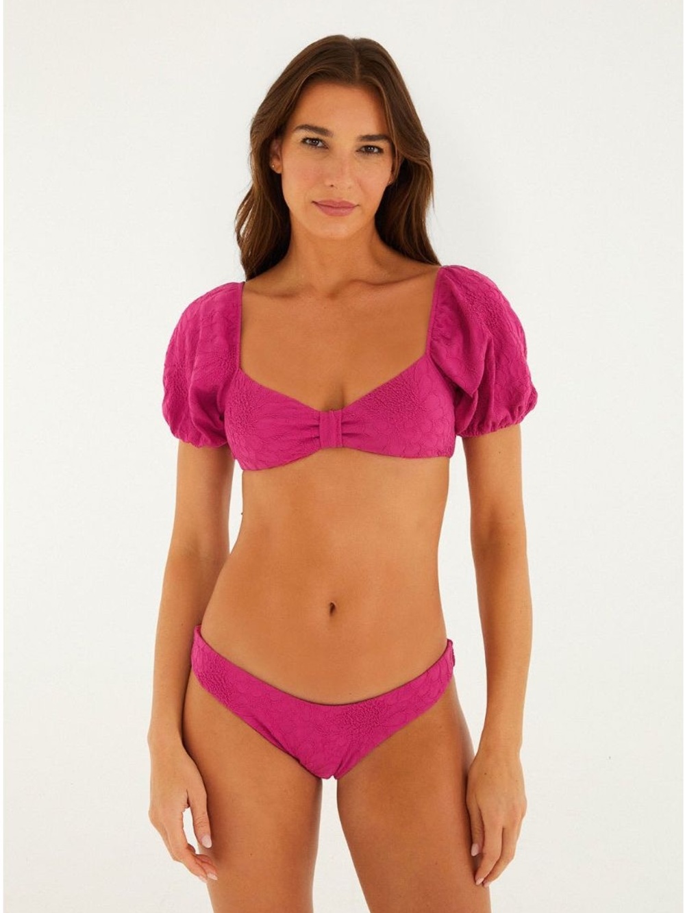 Set - Farm Rio Pink Gerbera Daisy Bikini - Picture 9 of 14